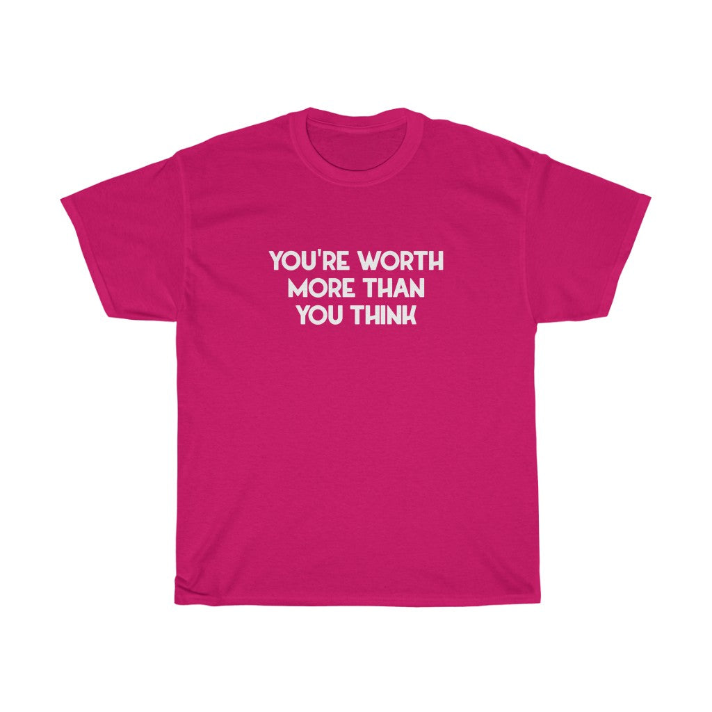 "Worth" - Unisex Heavy Cotton Tee