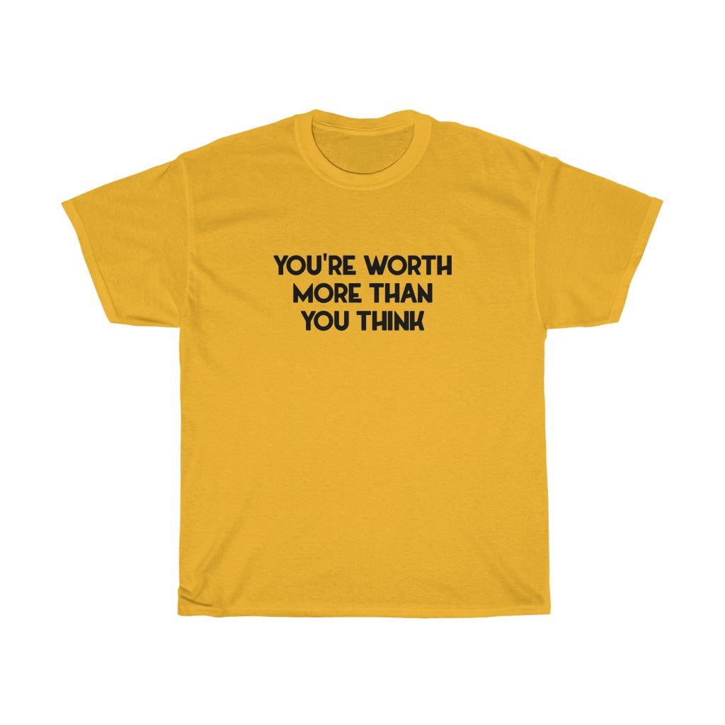 "Worth" - Unisex Heavy Cotton Tee