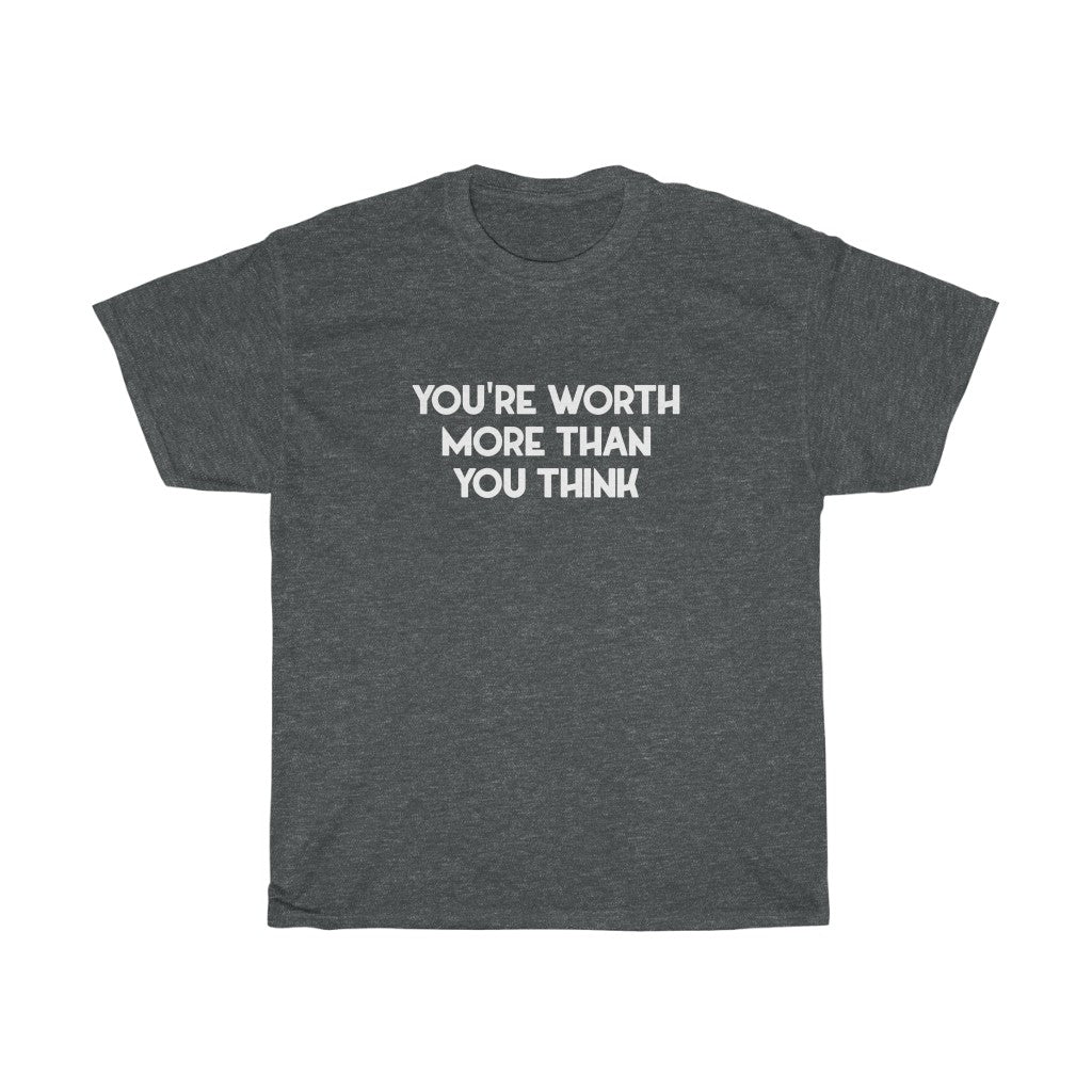 "Worth" - Unisex Heavy Cotton Tee
