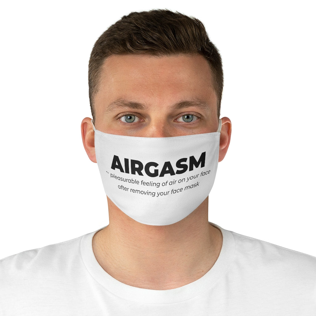 "AIRGASM" - Fabric Face Mask