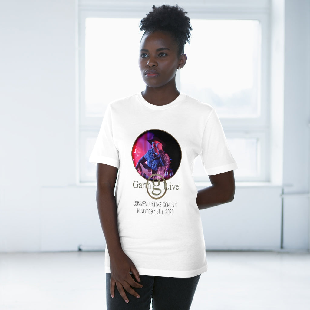 "GARTH LIVE - COMMEMORATIVE CONCERT" - Unisex Deluxe T-shirt