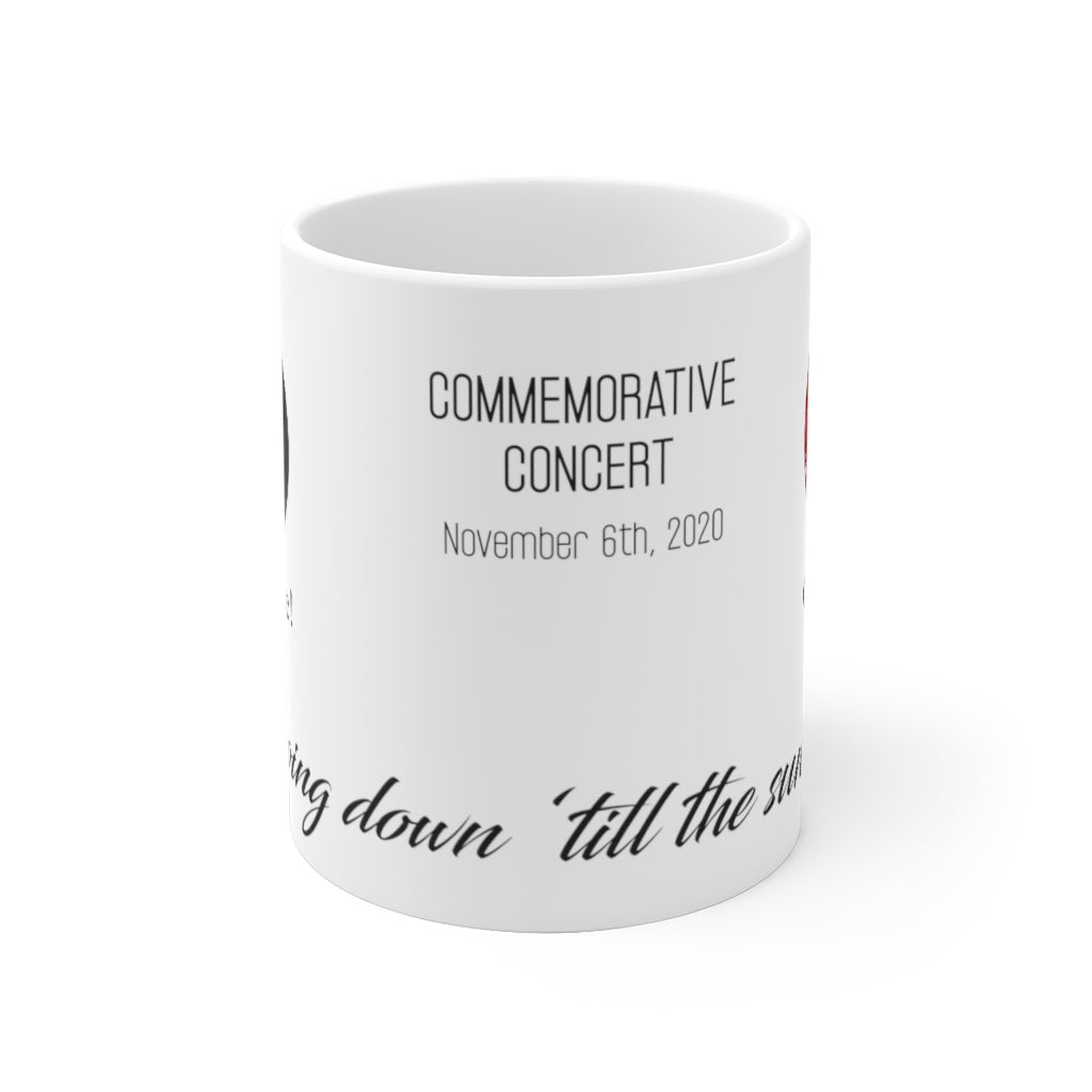 "GARTH LIVE - COMMEMORATIVE CONCERT" - White Ceramic Mug