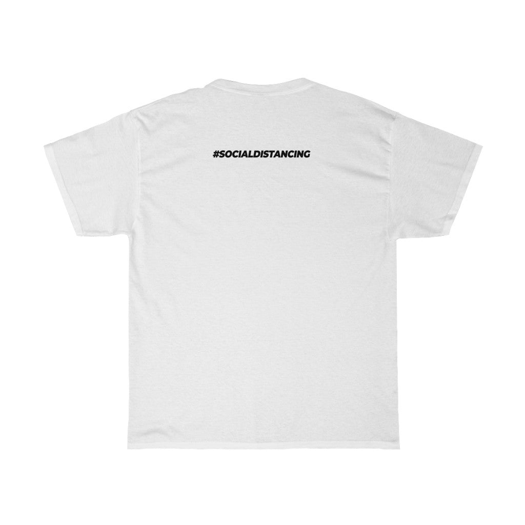 "STAY HOME. IT'S TOO PEOPLEY OUT THERE" - Unisex Heavy Cotton Tee