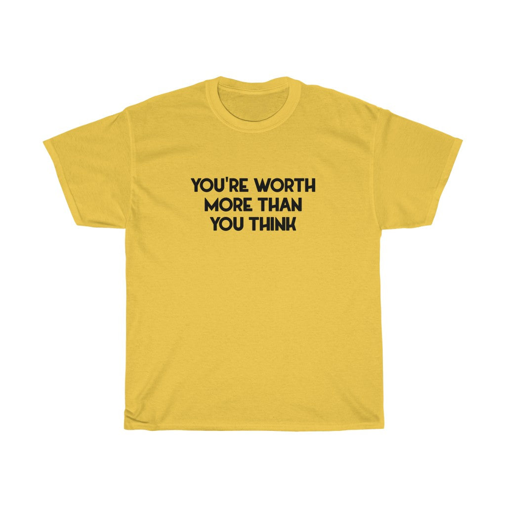 "Worth" - Unisex Heavy Cotton Tee