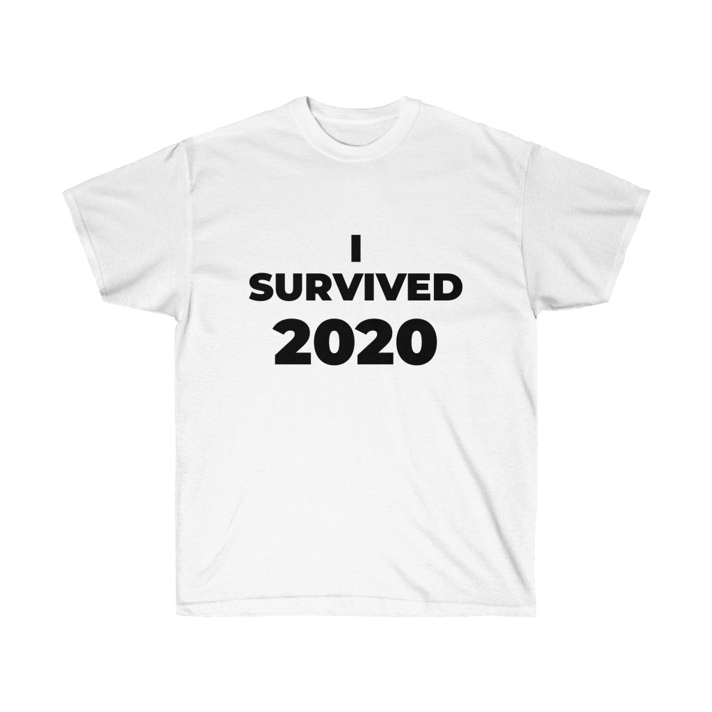 "I SURVIVED 2020" - Unisex Ultra Cotton Tee