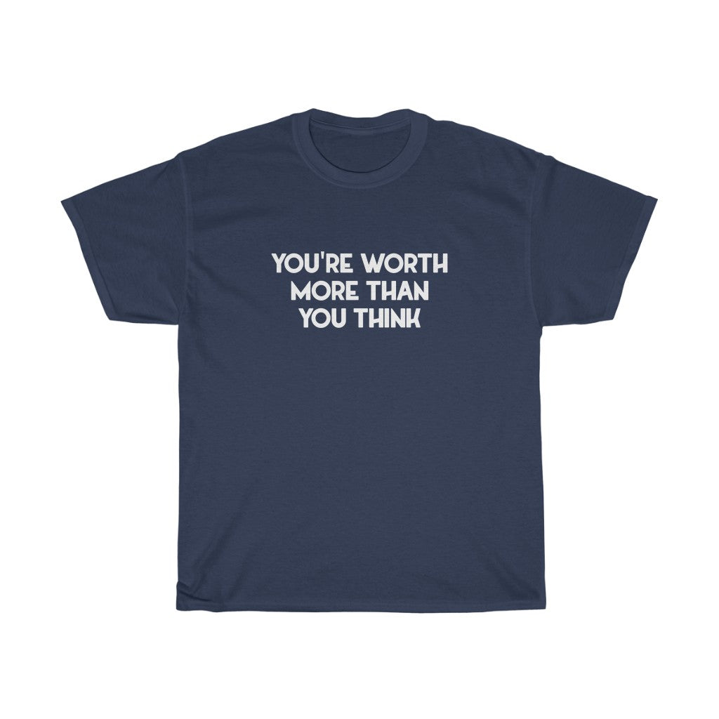 "Worth" - Unisex Heavy Cotton Tee