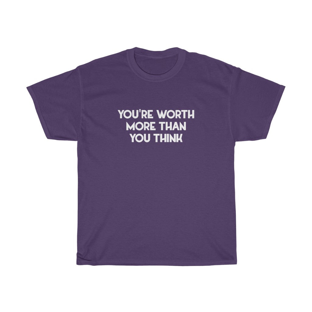 "Worth" - Unisex Heavy Cotton Tee