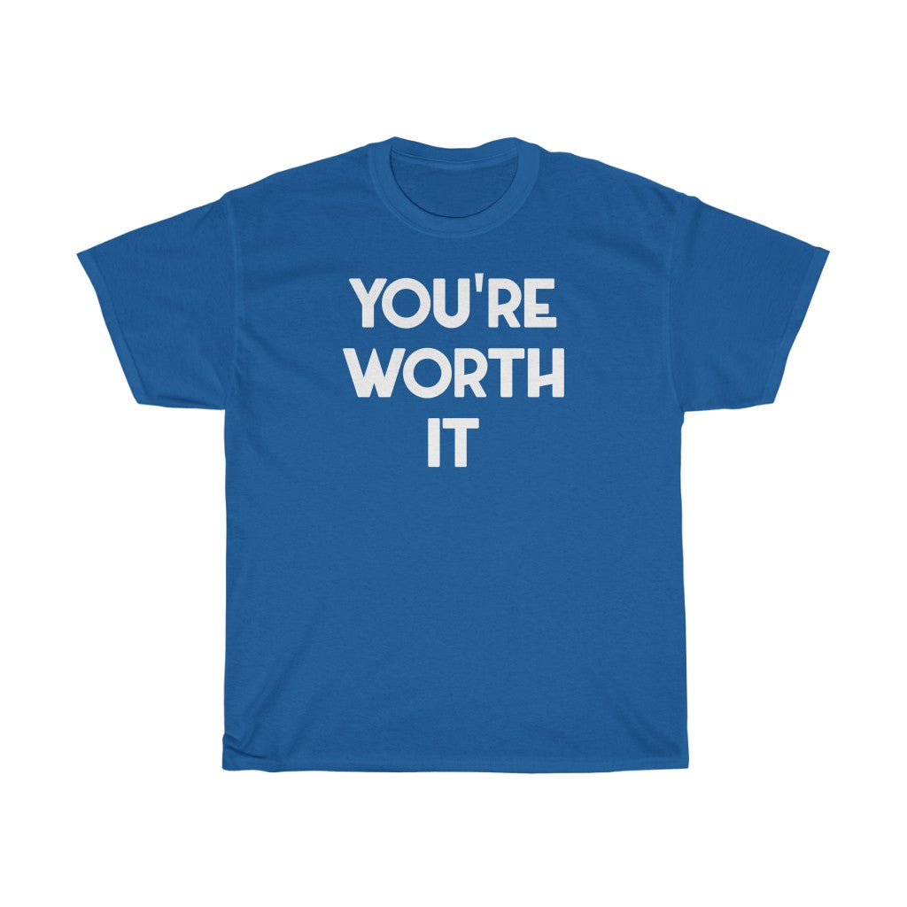 "Worth It" - Unisex Heavy Cotton Tee