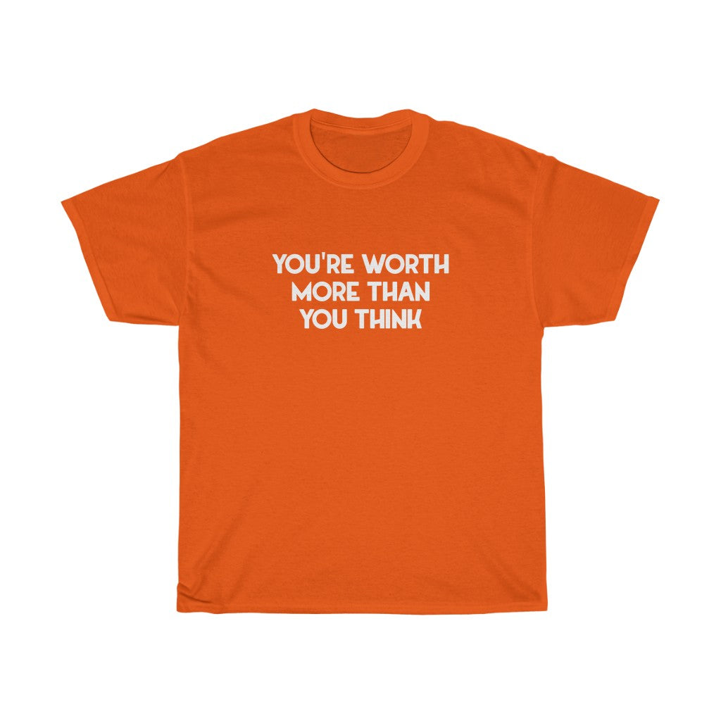 "Worth" - Unisex Heavy Cotton Tee