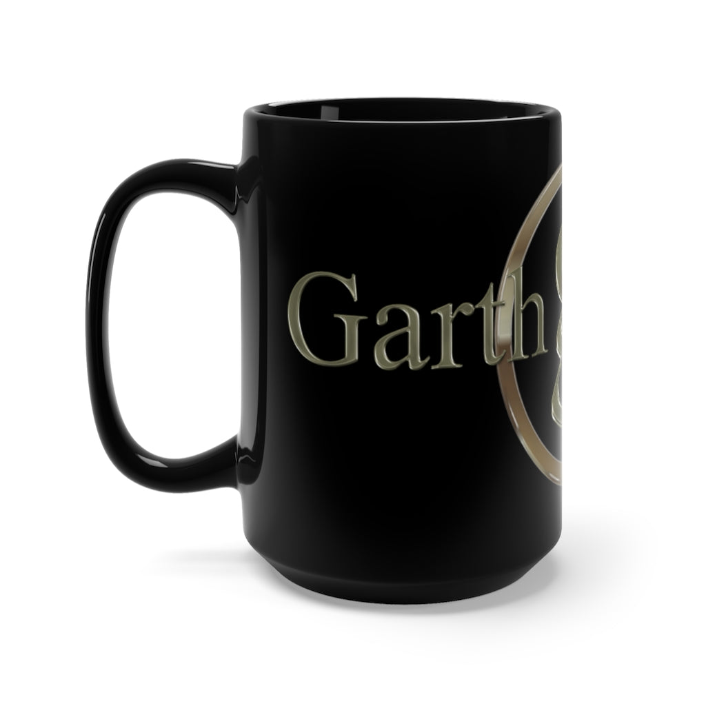"Garth Live - Coffee Mug" - Black Mug 15oz