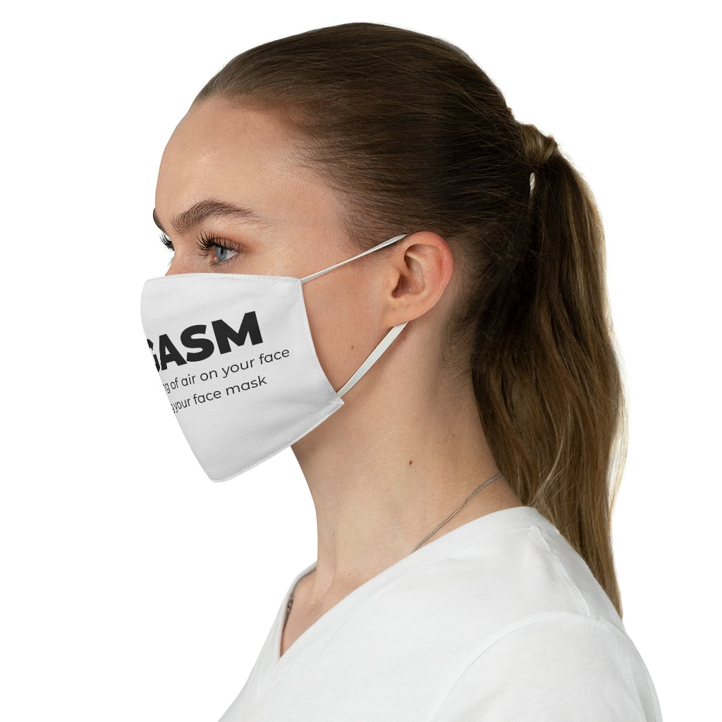 "AIRGASM" - Fabric Face Mask