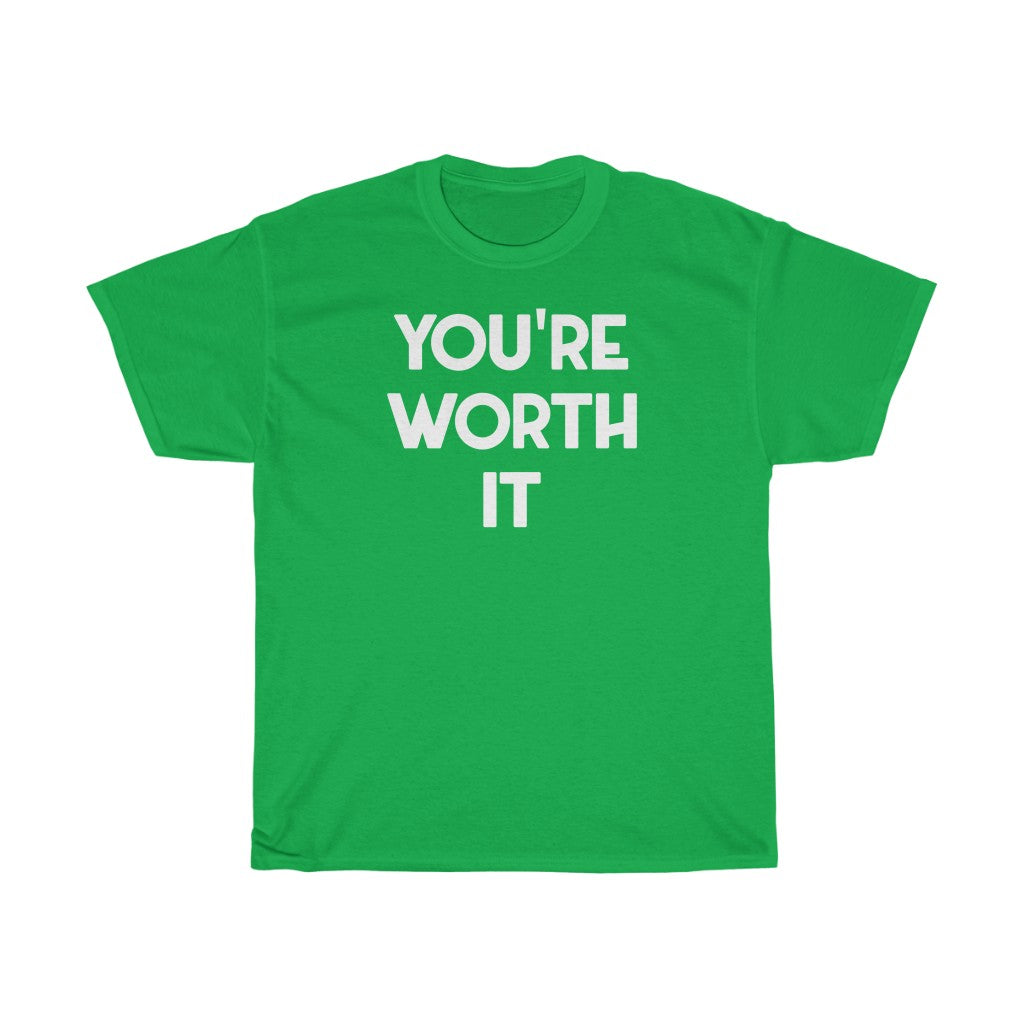 "Worth It" - Unisex Heavy Cotton Tee