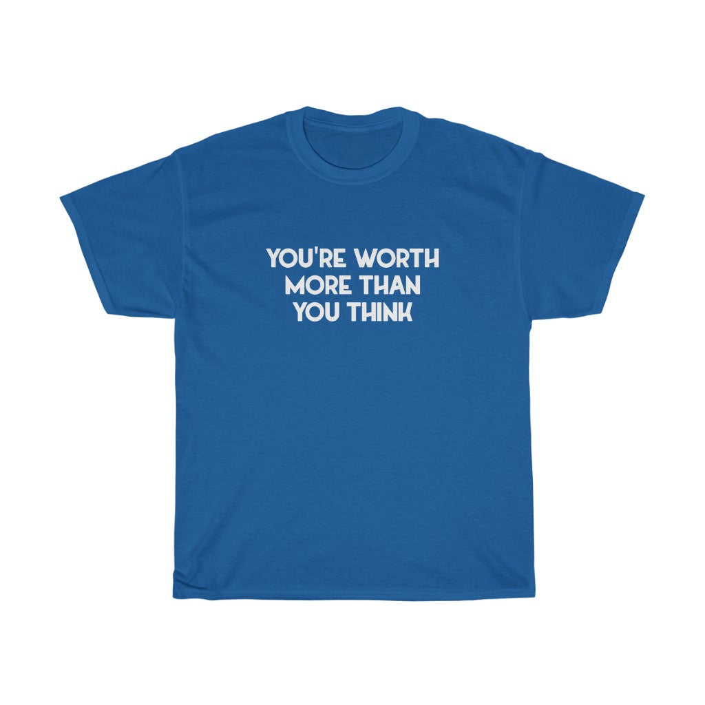 "Worth" - Unisex Heavy Cotton Tee