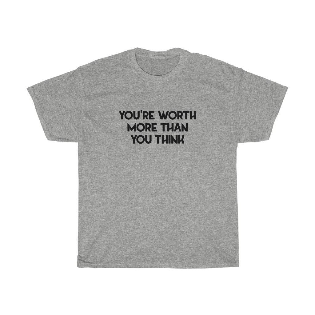 "Worth" - Unisex Heavy Cotton Tee