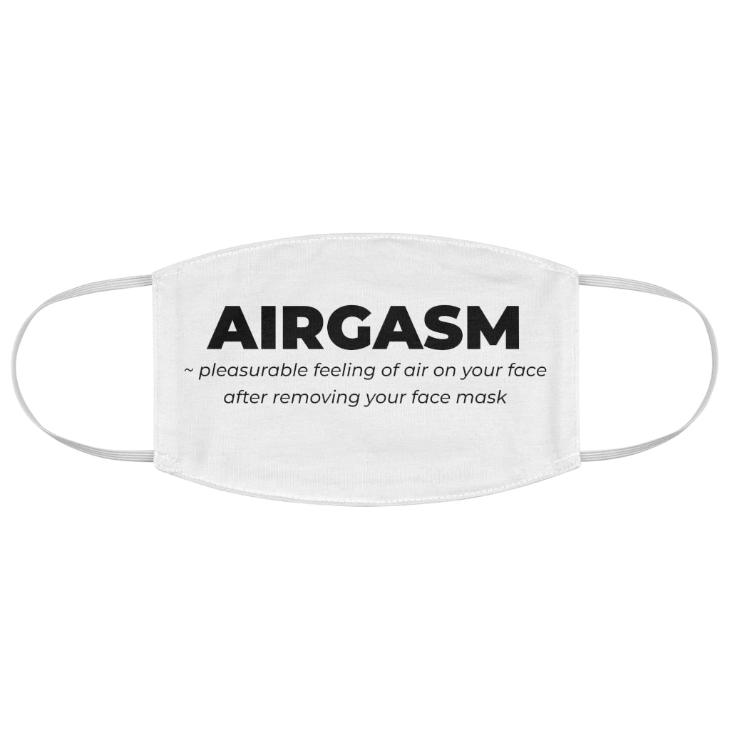 "AIRGASM" - Fabric Face Mask