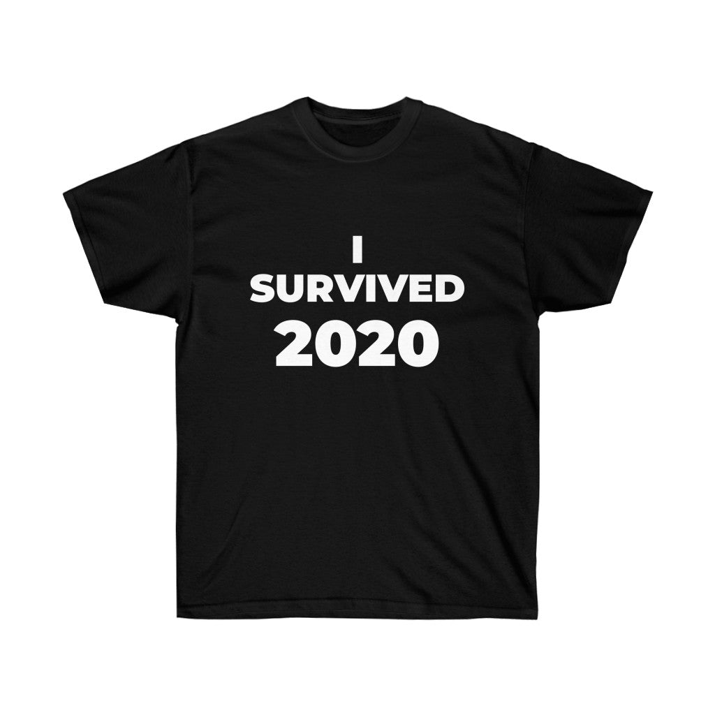 "I SURVIVED 2020" - Unisex Ultra Cotton Tee