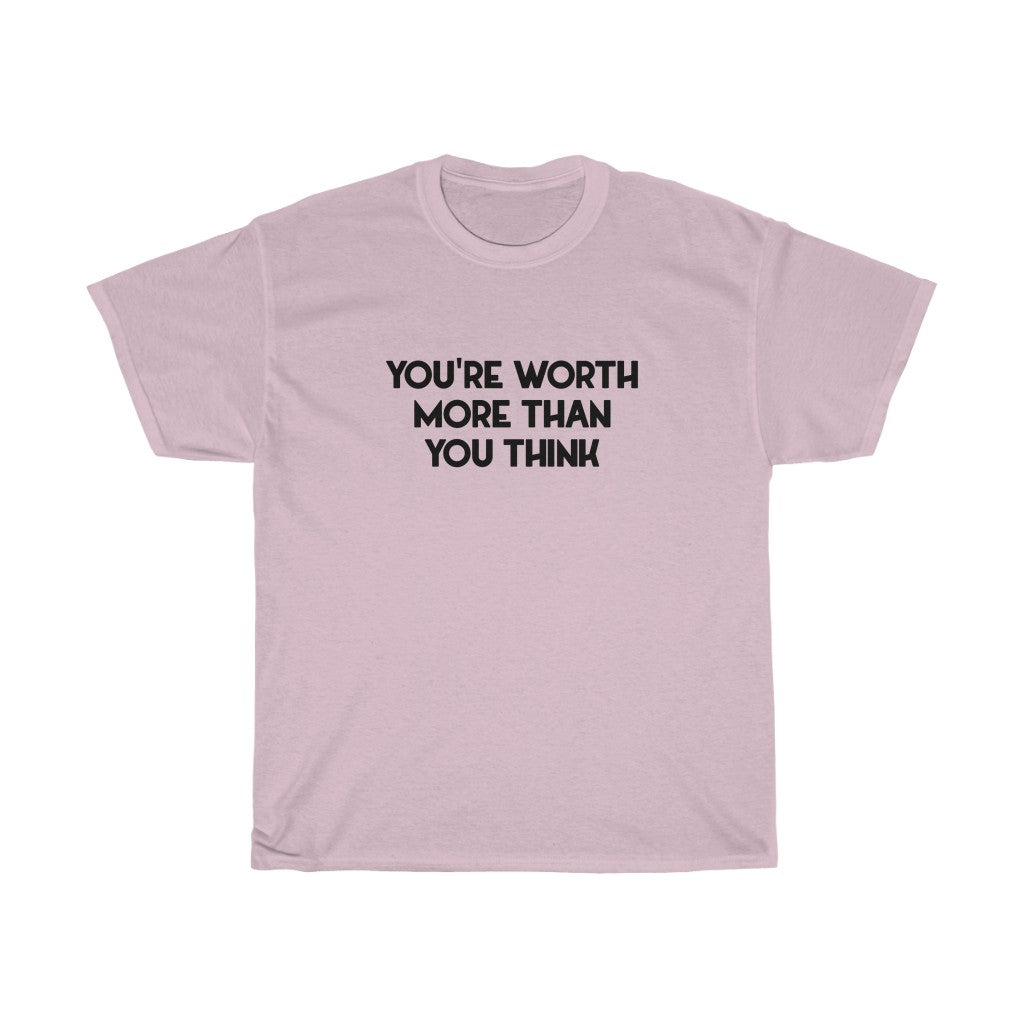 "Worth" - Unisex Heavy Cotton Tee