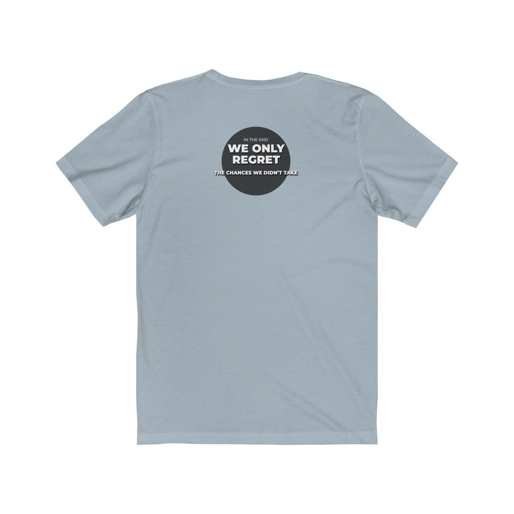 "WE ONLY REGRET #2" - Unisex Jersey Short Sleeve Tee