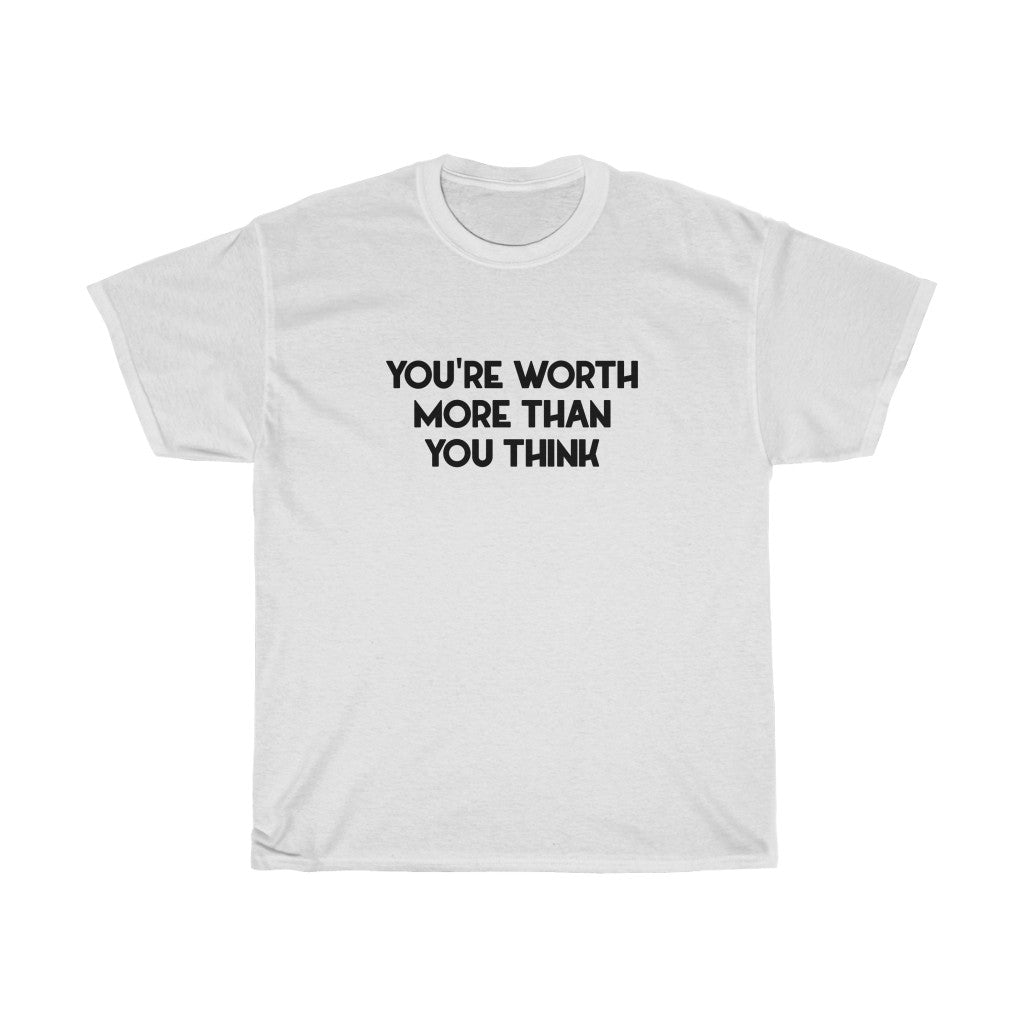"Worth" - Unisex Heavy Cotton Tee