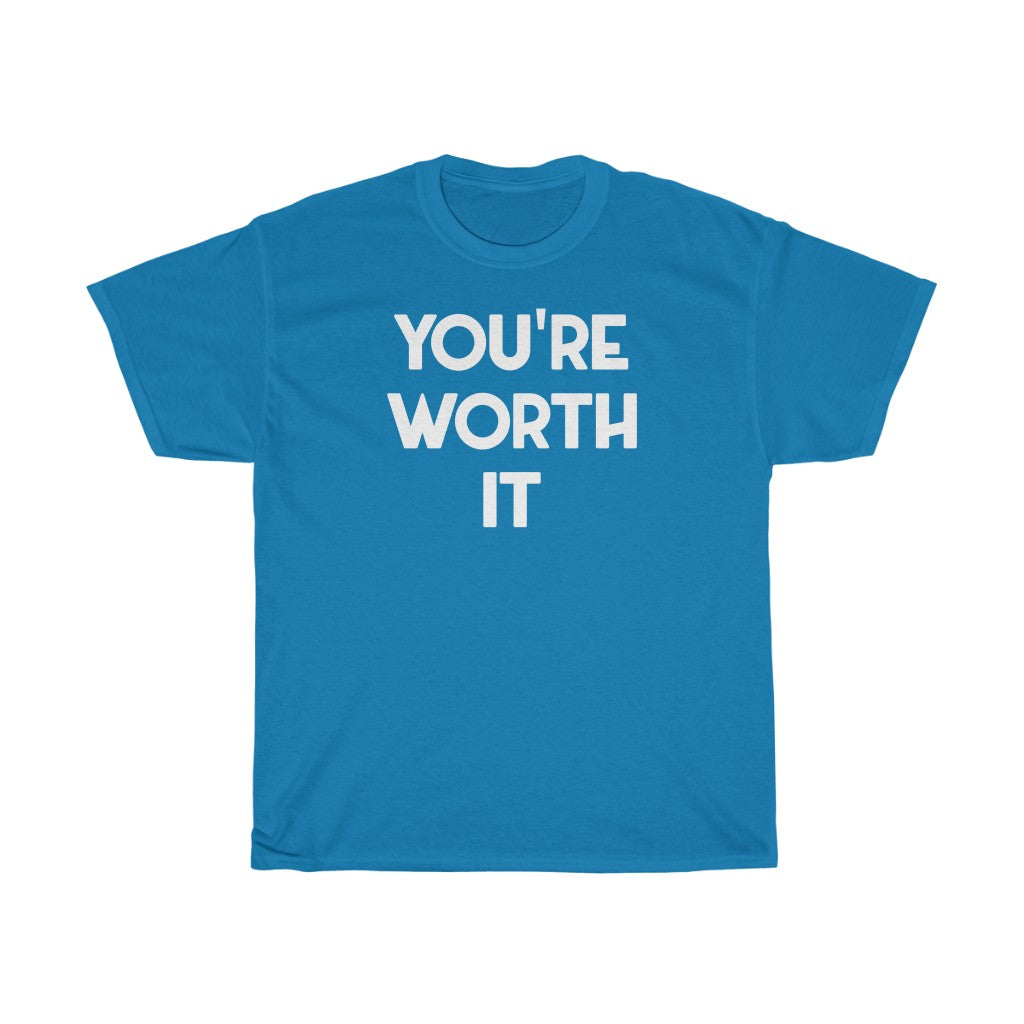 "Worth It" - Unisex Heavy Cotton Tee