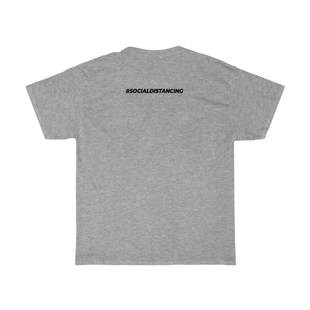 "STAY HOME. IT'S TOO PEOPLEY OUT THERE" - Unisex Heavy Cotton Tee