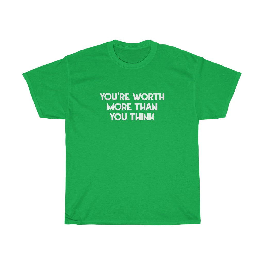 "Worth" - Unisex Heavy Cotton Tee