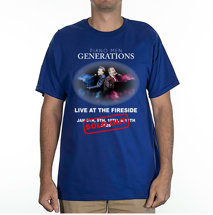 Piano Men Generations – Fireside Theatre - Commemorative Tee