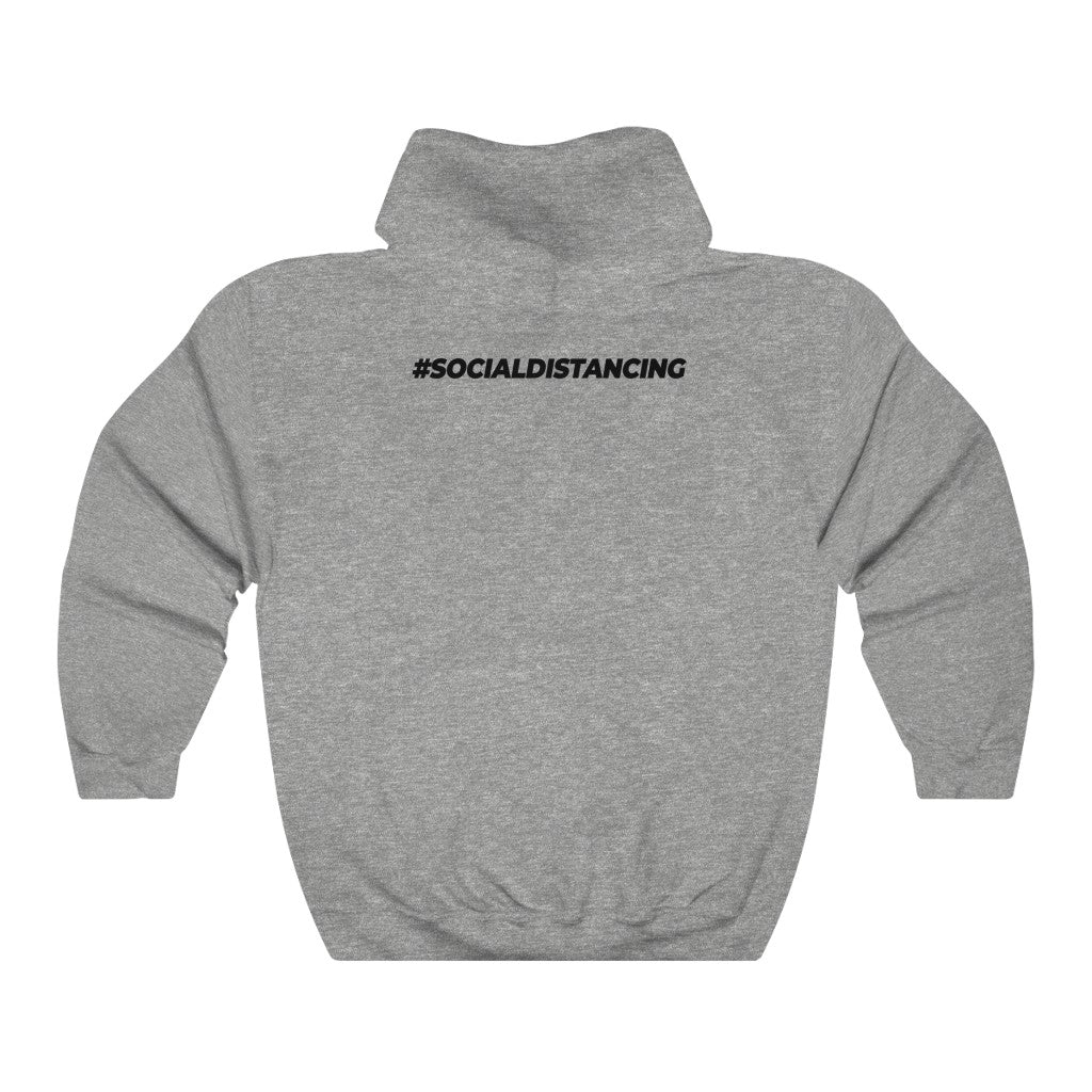 "STAY HOME. IT'S TOO PEOPLEY OUT THERE" - Unisex Heavy Blend™ Hooded Sweatshirt