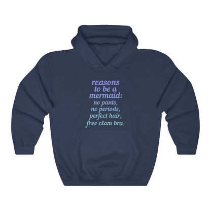 "REASONS TO BE A MERMAID" - Unisex Heavy Blend™ Hooded Sweatshirt