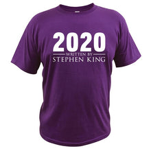 Load image into Gallery viewer, New Arrival 2020 Written by Stephen King T Shirt Cotton Short Sleeve Tee Male Tops Tshirt Summer Shirts Homme
